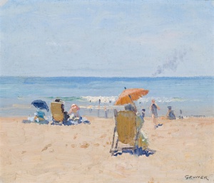 Elioth_Gruner_-_Tamarama_Beach,_1920